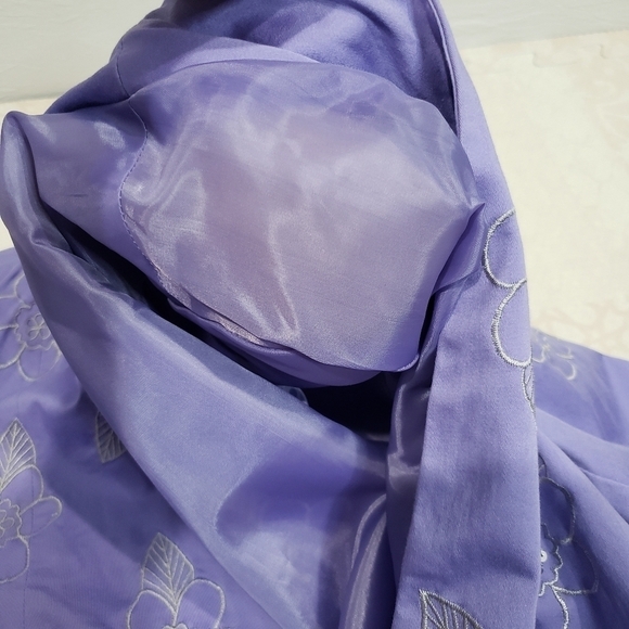 Trenz By Thereza Renz Padded Shoulders Embroidered Blazer / Jacket size 2X - Picture 6 of 13